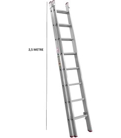 Resim Beykon 8 + 8 Basamaklı 5 M Endüstriyel Sürgülü Merdiven 