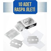 Resim Turk Izzy 10 Adet Ayak Taban Nasır Yedek Jileti 