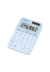 Resim Casio Ms-20yc-lb-w-dp Hesap Makinesi Desktop Gri - Siyah 