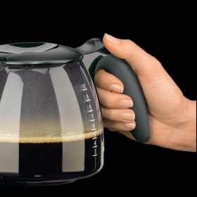 Resim Braun KF560 Cafe House Filtre Kahve Makinası 10 Fincan Kapasite ile Siyah Renkli Ergonomik Tasarım 