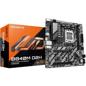 Resim Gigabyte B840m D2h Soket Am5 Ddr5 7600mhz Oc Matx Gaming Aaaa11gıg0040 