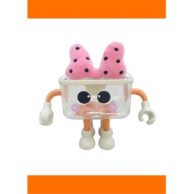 Resim Letsii Sevimli Tasarım Çok Amaçlı Saklama Kutusu Eğlenceli Yüz Ifadeleri ile 