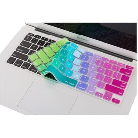 Resim Macbook Air Pro Klavye Koruyucu 13Inc 15-17 İngilizce A1466 Dazle Pembe Yeşil 