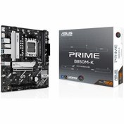 Resim ASUS Prime B850M-K DDR5 (8400MHz)OC M.2 HDMI/DP PCIe 5.0 AM5 mATX Anakart 