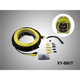 Resim For-X Xy-8kit Kablo Seti Amfi Için Gerekli Montaj Set Kablo 