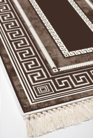 Resim Alanur Home Eko Trend Djt Yıkanabilir Kaymaz Taban 3 Lü Yatak Odası Takımı 651m Modern Kahve 