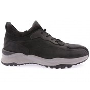 Resim Dgn Erkek Sneakers Ayakkabı Siyah Hakiki Deri 34363396 