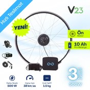 Resim Byqee V23 [3. Nesil - 500W] : Her Türden Bisiklet İçin Elektrik Dönüşüm Kiti 