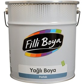 Resim Filli Yağlı Parlak Beyaz Boya 7,5Lt 
