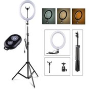 Resim 12 Inç Ring Light Stüdyo Kuaför Makyaj Kit Uzaktan Çekim Özellikli 12'' Led Işık Yüksek Performans 