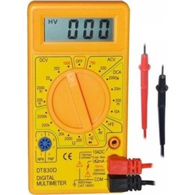 Resim Elektrik Ölçüm Cihazlarımultimetredbk Multimetre Dt-830d Dijital 