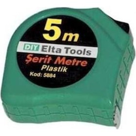 Resim Elta 5 Metre Plastik Şerit Metre 