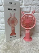 Resim BEREKET PAZAR Kutulu Şarjlı 3 Kademeli Minik Fan 20 cm 