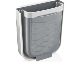 Resim Life Katlanabilir Askılı Banyo ve Mutfak Tezgahüstü Çöp Kovası MIT1075 