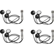 Resim Danazeey Akustik Gitar Ukulele Mandolin Için 4X Evrensel Pikap Piezo 3 Dönüştürücü 6.35Mm (Yurt Dışından) 