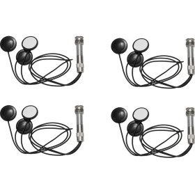 Resim Danazeey Akustik Gitar Ukulele Mandolin Için 4X Evrensel Pikap Piezo 3 Dönüştürücü 6.35Mm (Yurt Dışından) 