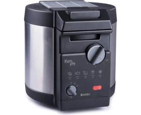 Resim Aksu T11 Ken Fry Siyah Fritöz – 2,2l 1600W 