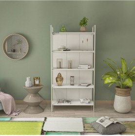 Resim Decorfers Lıvre Plus 90'lık Kitaplık Beyaz 