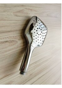 Resim Yapıtaşı Yt287 Star Butonlu Banyo Duş Başlığı 3fonksiyonlu Krom 