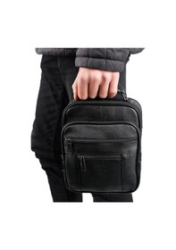 Resim Strong Bag Strong Kasalı Siyah Erkek Orta Boy El Çantası, Omuz Çantası Ndelc Siyah 