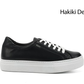 Resim Gönderi R Kadın Lacivert Antik Bağcıklı Dolgu Taban Hakiki Deri Sneaker Gdza13424240 Lacivert 
