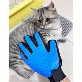Resim 1/2 Adet Evcil Hayvan Bakım Eldiveni - Köpekler ve Kediler İçin 261 Uçlu, Nazik Tüy Dökme Fırçası Eldiveni, Silikon Bakım ve Masaj Eldiveni - Kolay Temizlenir, Geliştirilmiş Beş Parmak Tasarımı, Uzun ve Kısa Tüylü Köpekler, Kediler ve Atlar İçin Uygun, Petsafe Malzemesi,Köpek Sahipleri,At Sahipleri 