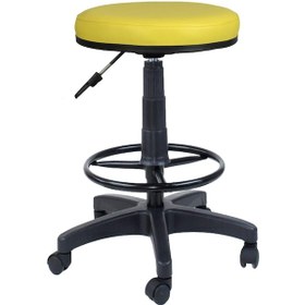 Resim Bürocci Plastik Ayaklı Yüksek Tabure-Sarı-2999U0113 