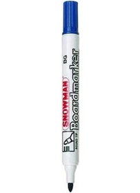 Resim Snowman Broadmarker Mavi Tahta Kalemi 