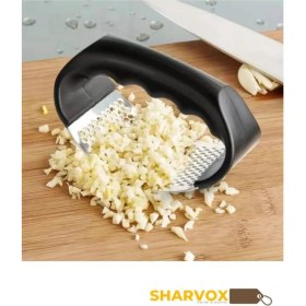 Resim Pratik Sarımsak Ezici ve Doğrayıcı, Hızlı ve Kolay Kullanım Aleti 