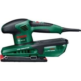 Resim Bosch PSS 200 AC Titreşimli Zımpara Makinesi Düşük Titreşimli Yüksek Güçlü Malzeme İşleme 