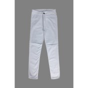 Resim Cix Unisex Çocuk Beyaz Keten Pantolon/ 9-12 Yaş 