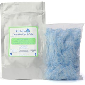 Resim Marispacks 1 G x 250 Adet Silikajel Nem Alıcı Paket (Aihua Paper, Aluminyum Doypack Ambalajda) 