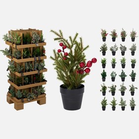 Resim Mini Yılbaşı Ağacı 23 cm 