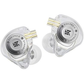 Resim Pazly Kz Edx Pro X Kulak İçi Sahne Monitör Kulaklık - Çift Manyetik Dinamik, 0.75mm Kablo, Ergonomik Tasarım EDX Pro X 