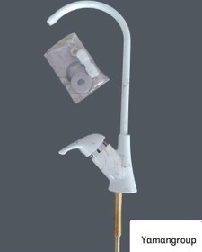 Resim Lg/Hyundaı/İhlas Su Arıtma Cihazı Uyumlu Musluk - Ibrik Porselen Beyaz Sarı Granit 