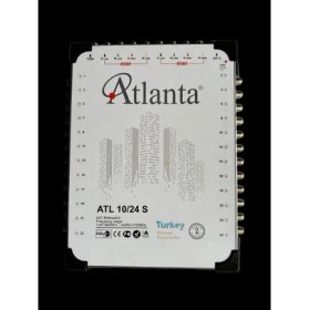 Resim Atlanta 10/24 10x24 Santral Merkezi Sistem Multiswitch (Sonlu) + Adaptör 