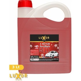 Resim Luxor Kimya 4 Mevsim -42 Antifriz 3 L Kırmızı 