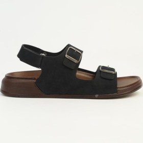 Resim Pierre Cardin Siyah Erkek Sandalet PC-7924 