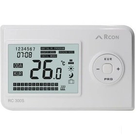 Resim RCON RC 300S Kablosuz Haftalık Programlanabilir Oda Termostatı 