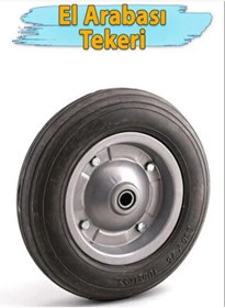 Resim KL HOME El Arabası Tekerlek Dubleks Dolma 350mm-Burç yataklı 