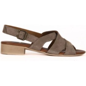 Resim Bueno Shoes Kum Alf Süet Kadın Az Topuklu Sandalet 01WE2702 01WE2702 