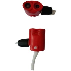 Resim Pompa Mandalı Çift Başlı Yivli Model 