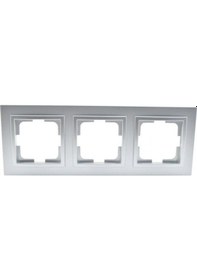 Resim Mono Despina Gümüş Üçlü Çerçeve 