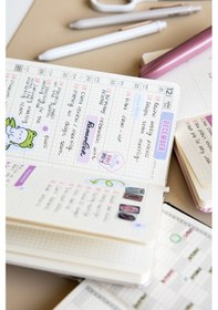 Resim Charm Takılabilen 2026-2027 Mid-year Akademik Cep Ajanda 9x17 Cm Pembe 