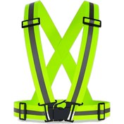 Resim gtem Yüksek Görünümlü Reflektörlü Pratik Şerit Ikaz Yeleği Düz 