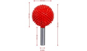 Resim Rox Wood 0285 Karbür Yuvarlak Tip Ahşap Şekillendirme Törpü 
