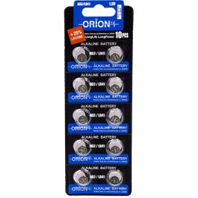 Resim Orion AG3 LR41 392A 1.5V Alkalin Düğme Pil 10'lu 