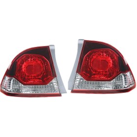 Resim Genel Markalar Honda Civic Fd6 Sağ + Sol Arka Stop Lambası Takımı 2009--2012 