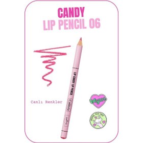 Resim Callista Lip Candy Dudak Kalemi 06 Dragon Fruit - Pembe 