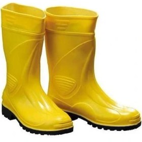 Resim Ulaş Çizme Sarı Kısa Konç No:40 